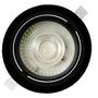 Imagem de Kit 8 Spot Led Redondo Preto Embutir 10w Branco Neutro 4000K