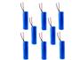Imagem de Kit 8 Super Baterias 3,7V 18650 2200Mah Com Fio