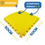 Imagem de Kit 8 Tatame Infantil EVA Tapete 50x50cm 10mm 2m² p/ Bebê Anti Derrapante Emborrachado Criança Fisioterapia