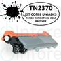 Imagem de KIT 8 Toner Compatível  TN2370 TN2340 TN660 Para Impressora HLL2340DW HLL2300D L2320D L2520 2360DW 2740Dw