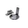 Imagem de Kit 8 Un Fixador Prendedor de Porta MAGNETICO Slim cromado