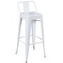 Imagem de KIT - 8 x banquetas altas Iron Tolix com encosto - 76 cm -