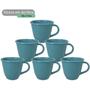 Imagem de Kit 8 Xícaras de Café Acrílico Resistente 85ml Coloridas