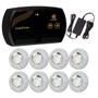 Imagem de Kit 8X Led Rgb 4W Abs Piscina + Comando Wifi - Luxpool