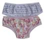 Imagem de Kit 9 Calcinha Infantil Com Viés Algodão Moda Íntima Sortida