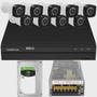 Imagem de Kit 9 cameras seguranca Full HD Sem Cabo dvr Intelbras 1TB