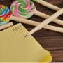 Imagem de Kit 9 canetas formato de pirulito coloridas fofas