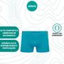 Imagem de Kit 9 Cuecas Microfibra Boxer Box Modelo Sem Costura Infantil Menino