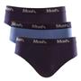 Imagem de Kit 9 Cuecas Slip Masculina Cueca Box Algodão Cotton Mash