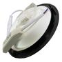 Imagem de Kit 9 Plafon Redondo Embutir 12w Preto Branco Frio 6500K