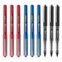 Imagem de KIT 9 Rollerball UB-150 Eye UltraMicro Pt - Az - Vm- 0.38mm