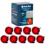 Imagem de Kit 9 Sirene Piezo 6 Tons Com Led Vermelho 12v Marcha Ré Top Universal - Tech One