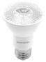 Imagem de Kit 9 Spot Embutir Redondo Recuado Par20 Branco + Lâmpada Led 4,8w 2700k