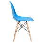 Imagem de KIT - 9 x cadeiras Charles Eames Eiffel DSW - Base de madeira clara