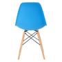 Imagem de KIT - 9 x cadeiras Charles Eames Eiffel DSW - Base de madeira clara