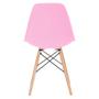 Imagem de KIT - 9 x cadeiras Charles Eames Eiffel DSW - Base de madeira clara