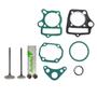 Imagem de Kit A Junta Superior e Valvulas Admissao Escape Honda C100 BIZ Dream