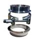 Imagem de Kit Abraçadeira 3 Pol V-band V-clamp + Par Flanges - 