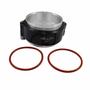 Imagem de Kit Abraçadeira V-Band com Flanges Aluminio 3" - Cód.11626