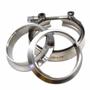 Imagem de Kit Abraçadeira V-Band com Flanges Inox 3" - Cód.9405
