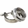 Imagem de Kit Abraçadeira V-Band com Flanges Inox 3" - Cód.9405