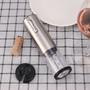 Imagem de Kit Abridor De Garrafa Elétrico USB Inox Saca Rolha Vinho Cortador De Lacre Aerador e Rolha