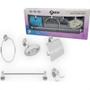 Imagem de Kit Aces.P/Wc Hidrolar Inox  5Pc