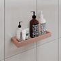 Imagem de Kit Acessórios Banheiro Completo 6 Peças Inox Lavabo Premium - Rose - Lojas RPM