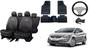 Imagem de Kit Acessórios Completo Elantra 14-18: Capa de Couro + Tapetes + Volante