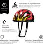 Imagem de Kit Acessórios de Proteção Infantil Patins Bicicleta Preto