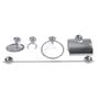 Imagem de Kit Acessórios Para Banheiro Aço Inox 5 Peças Junior Cod02