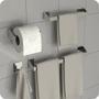 Imagem de Kit Acessórios Para Banheiro Inox 4 Peças Master Slim Df
