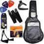 Imagem de Kit Acessórios Violão Capa Premium Acolchoada Cordas