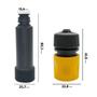 Imagem de Kit Adaptador com Conector Filtro e Engate Laranja Compatível com Desobstruidora WAP WL1820 Ultra
