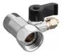 Imagem de Kit Adaptador Válvula 1/2 P/ 1/4 Com Registro E Mang 5 Mts