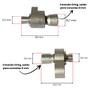 Imagem de Kit Adaptadores P/ Condensador Ar Cond Ford F250 F350 F4000