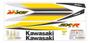 Imagem de Kit Adesivo Faixa Jet Ski Kawasaki Sxr 800 06 Amarelo