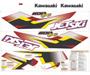 Imagem de Kit Adesivo Faixa Jet Ski Kawasaki Zxi 1100 96