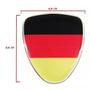 Imagem de Kit Adesivo Resinado Alemanha Coluna Porta Bandeira - 3pçs