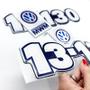 Imagem de Kit Adesivos 13-130 Emblemas Caminhão Mwm Volkswagen