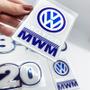 Imagem de Kit Adesivos 8-120 Emblema Caminhão Volkswagen Mwm