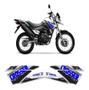 Imagem de Kit Adesivos Carenagem E Friso Yamaha Crosser Xtz 150 Azul