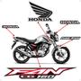 Imagem de Kit Adesivos Compatível Moto Honda CG Fan 160 2022/2023