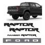 Imagem de Kit Adesivos Ford Ranger Raptor Emblema Traseira