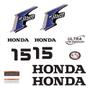 Imagem de Kit Adesivos Honda 15 Four Stroke Para Motor De Popa