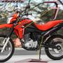 Imagem de Kit Adesivos Honda Nxr Bros 160 2022 Moto Vermelha Completo