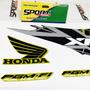 Imagem de Kit Adesivos Honda Xre 300 2012 Moto Verde Modelo Original