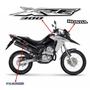 Imagem de Kit Adesivos Honda Xre 300 2017 2018 Moto Preta + Flexone