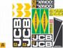 Imagem de Kit Adesivos - Jcb Js200lc Para Escavadeira