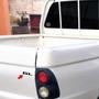 Imagem de Kit Adesivos Mitsubishi L200 Gl 4x4 Preto Emblemas Resinados